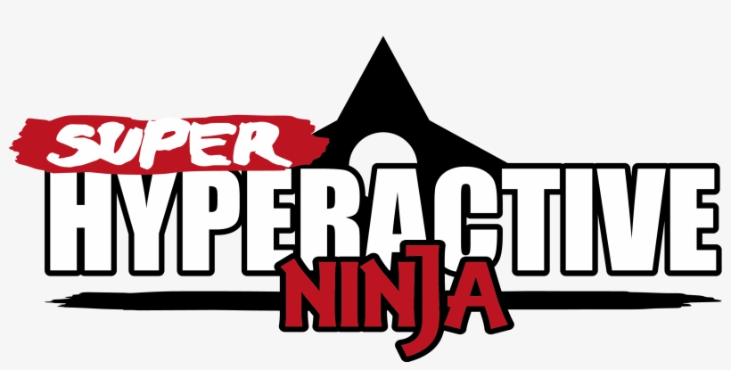 Logo - Super Hyperactive Ninja, transparent png #7821707