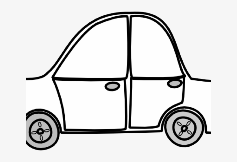 Vehicle Clipart Car Outline - Non Living Things Cartoon, transparent png #7822127