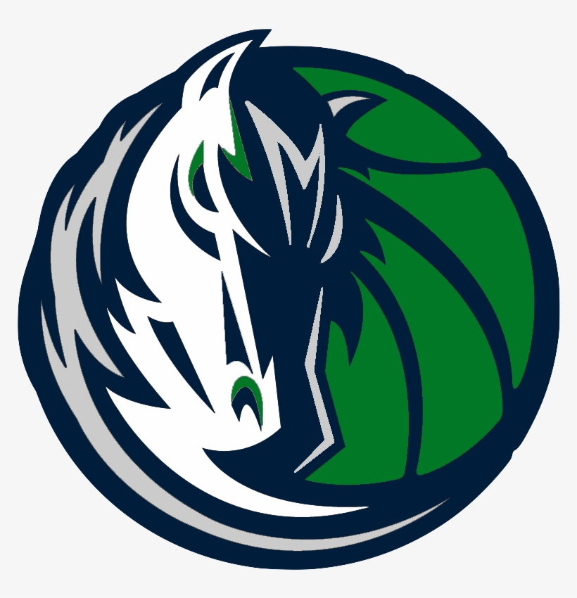 5y4rvgd - Dallas Mavericks Green Logo, transparent png #7822205