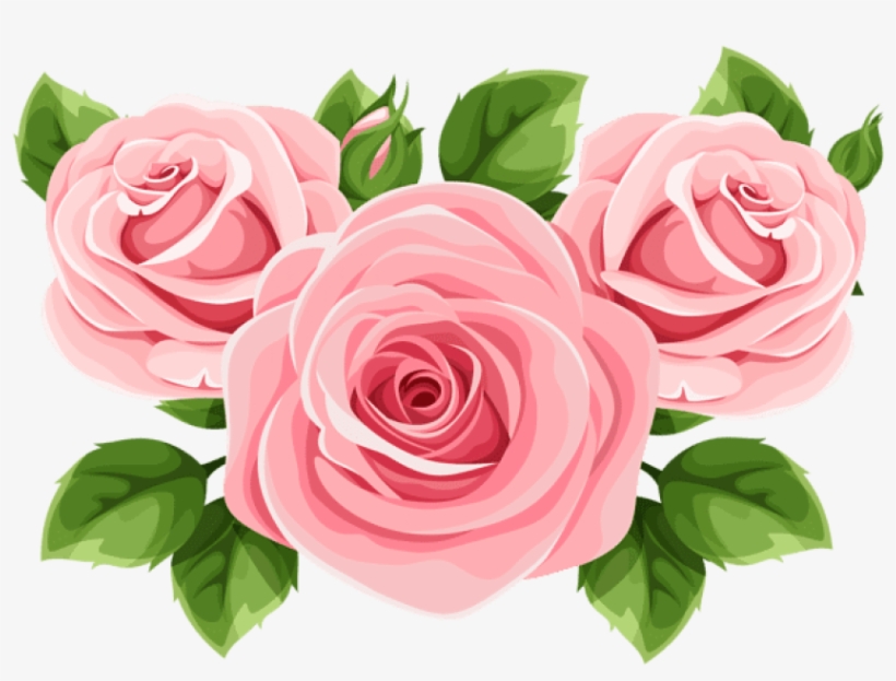 Free Png Download Rose Decoration Clipart Png Photo - Garden Roses, transparent png #7822290