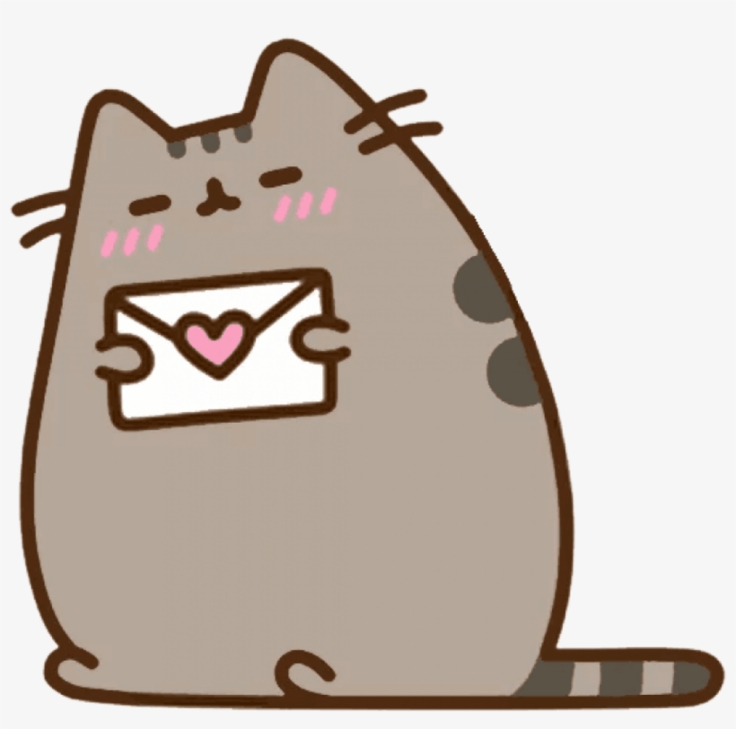 Pusheen Sticker - Pusheen The Cat - Free Transparent PNG Download - PNGkey