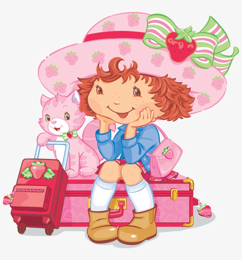 Картинка В Png Формате - Strawberry Shortcake Cartoon Paintings, transparent png #7823072