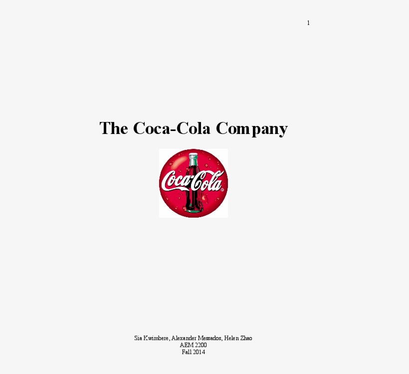 Docx - Coca Cola, transparent png #7823227