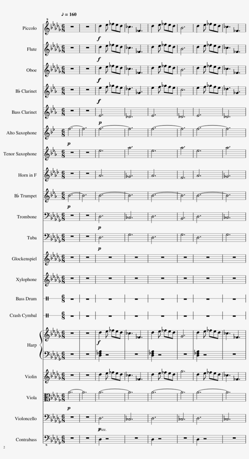 To Neverland Sheet Music 2 Of 11 Pages Iron Man Tenor Sax Free Transparent Png Download Pngkey