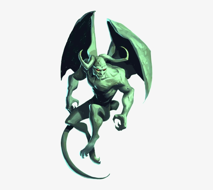 Greenguardiangargoyle Four Armed Gargoyle D&d Free Transparent PNG