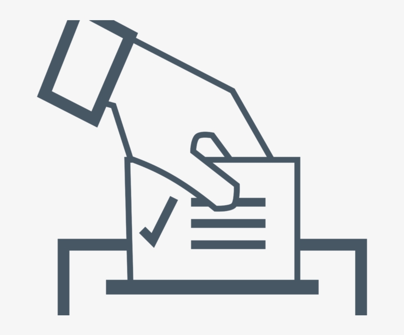 Ballot Icon - Hoja De Votacion Png, transparent png #7823968