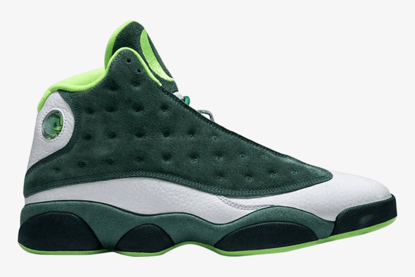 Air Jordan 13 Retro 'oregon Ducks' Pe - Sneakers, transparent png #7824271