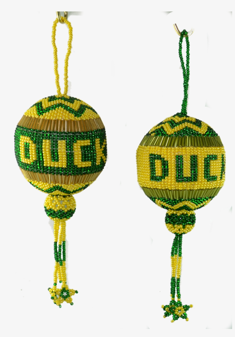 Duck Christmas Ornaments - Earrings, transparent png #7824605