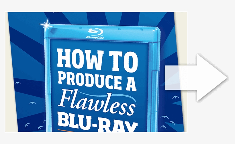 How To Produce A Flawless Blu-ray - Poster, transparent png #7824825