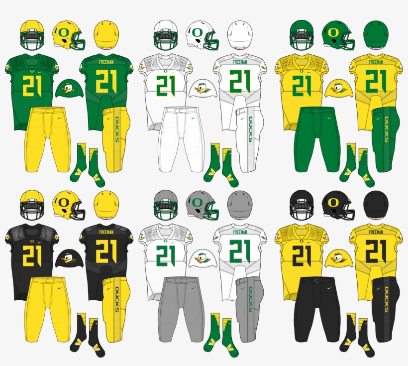 Oregon Ducks - Kick American Football, transparent png #7824872