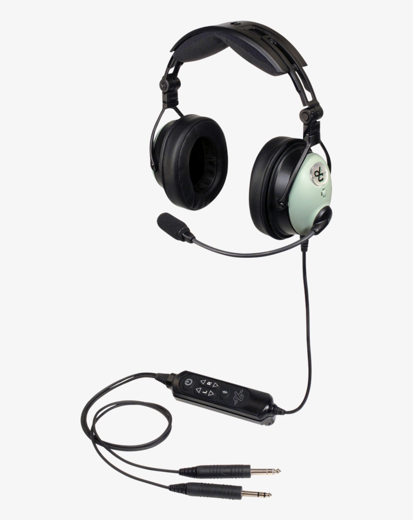 David Clark One-x 1x Bluetooth Aviation Headset One - David Clark Dc One X, transparent png #7824907