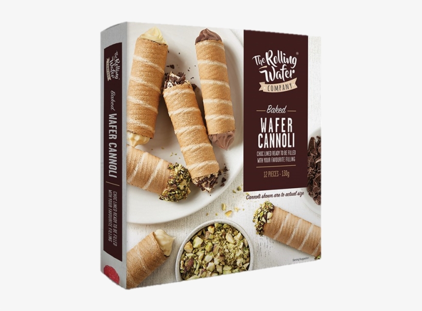 Rolling Wafer Baked Wafer Cannoli 130g, transparent png #7825436