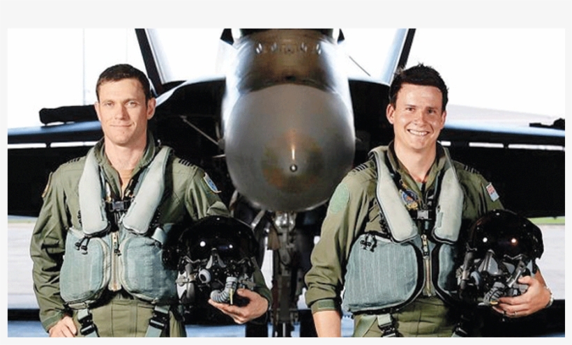 Squadron Leaders Andrew Jackson And David Bell Are - Pilot Fighter Jet Top Gun, transparent png #7825475