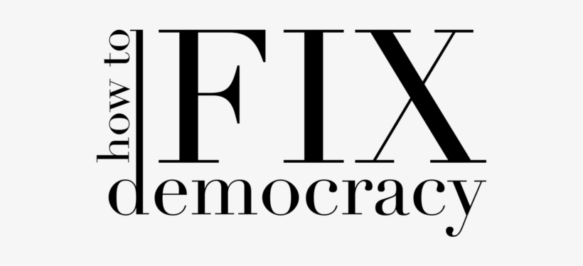 Howtofixdemocracylogo-06 - Festa Literária Internacional De Paraty, transparent png #7825716