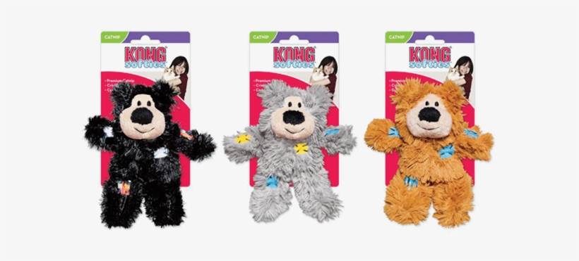 Kong Softies Patchwork Bear - Kong Softies Patchwork Bear Cat Toy, transparent png #7825971