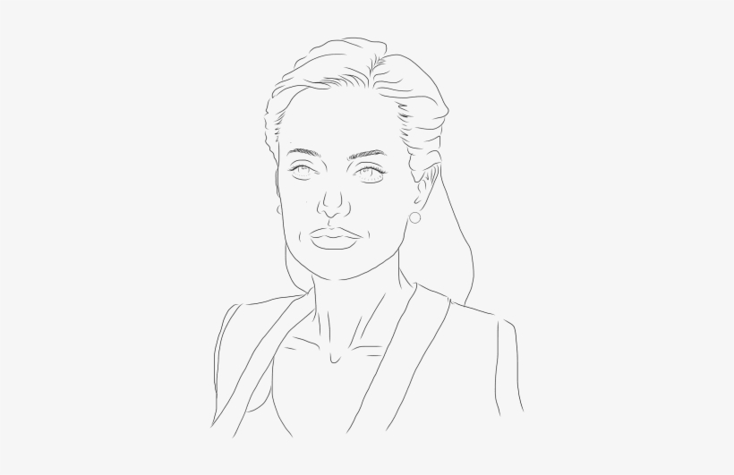 Create A Cool Line Style Draiwng Of Anyone - Sketch, transparent png #7826004
