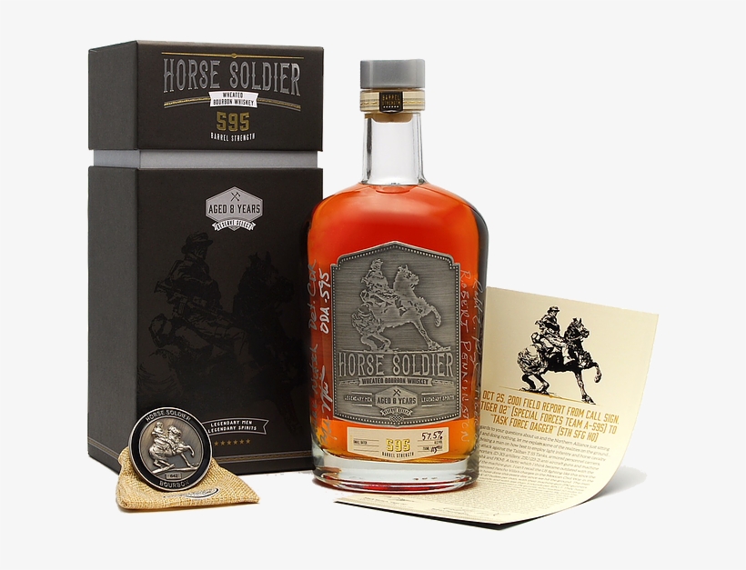 Barrel Stength Bourbon Whiskey - Horse Soldier Commanders Select Bourbon, transparent png #7826211
