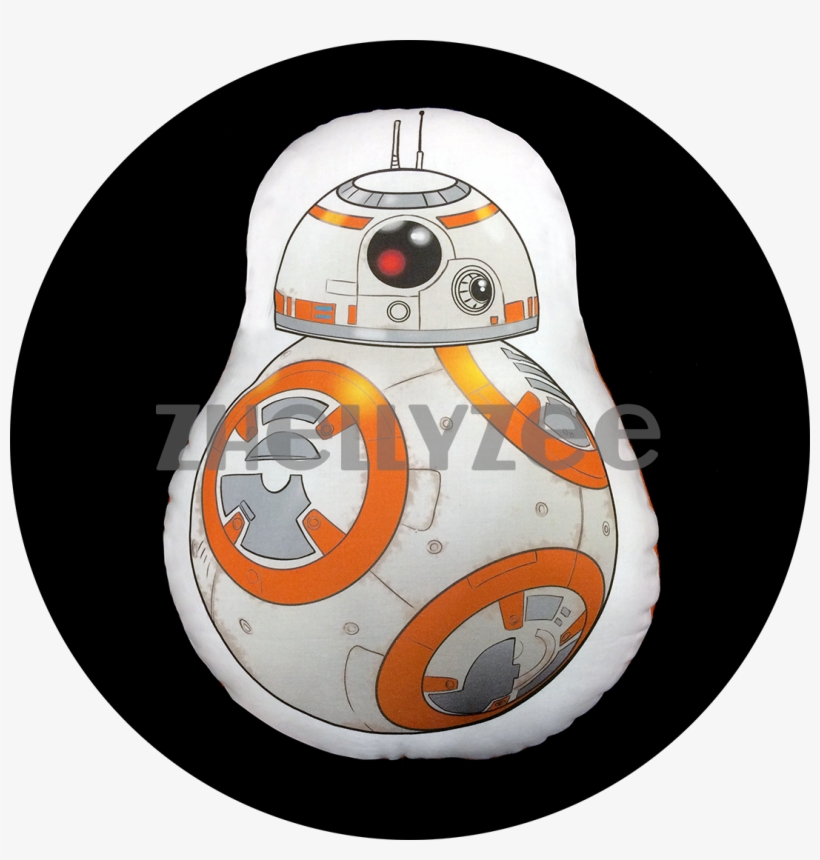 Bb-8 Pillow Plush - Circle, transparent png #7826563