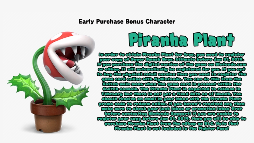The Real Question Is - Piranha Plant Smash Bros, transparent png #7826980