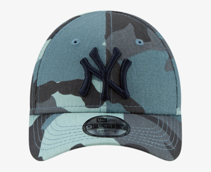 Ny Yankees New Era Kids 940 Camo Fabric Baseball Cap - Baseball Cap, transparent png #7827097