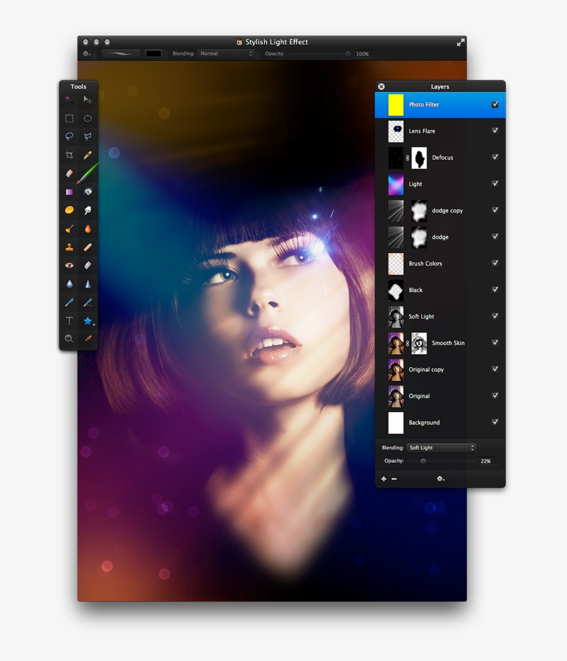 Conclusion - Colour Effects Png Girl, transparent png #7827233