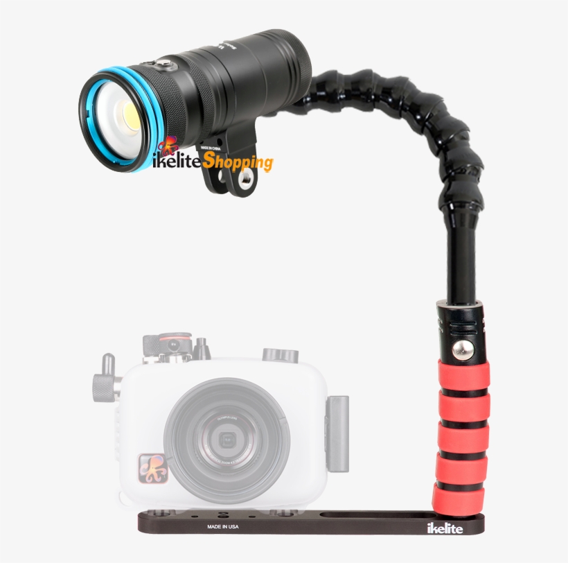 Fixneo 1500 Package Ikelite - Camera Lens, transparent png #7827390