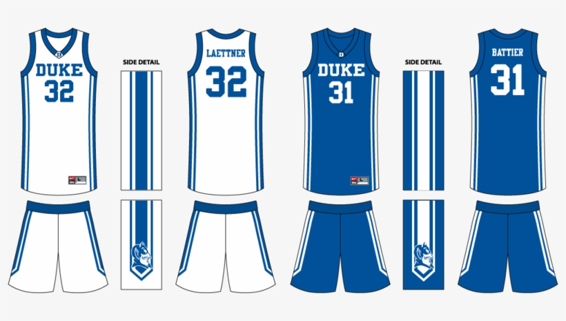 Duke - Duke Basketball Jersey Design, transparent png #7827804