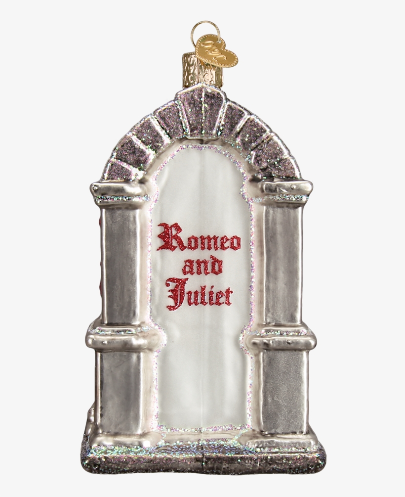 Romeo And Juliet Glass Christmas Ornament, Owc-old - Picture Frame, transparent png #7827846