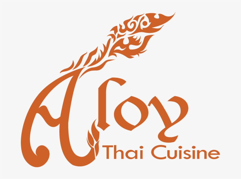 Aloy Thai Cuisine - Thai Cuisine Logo, transparent png #7828983