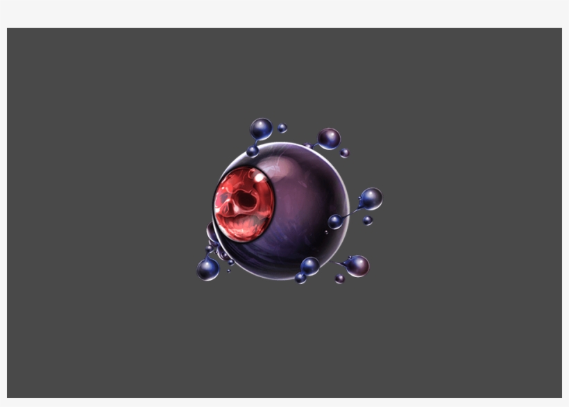 Skull Eye - Circle, transparent png #7829235