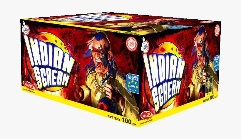 Indian Scream From Klasek Fireworks - Indian Scream Firework, transparent png #7829276