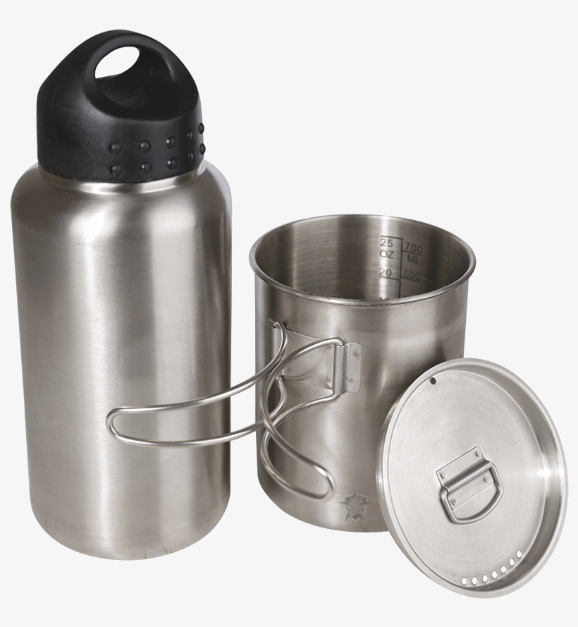 Loading Zoom - Stainless Steel Bottle Cooking Kit, transparent png #7829707