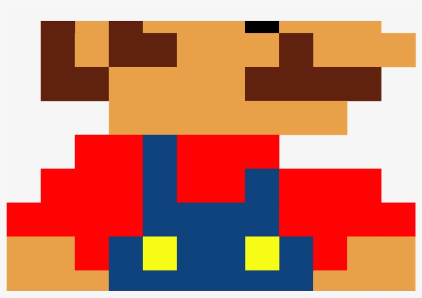 8 Bit Mario Free Transparent Png Download Pngkey