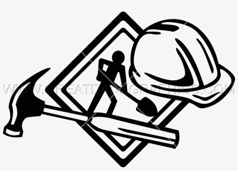 Construction Tools Png - Construction Tools Black And White, transparent png #7830180