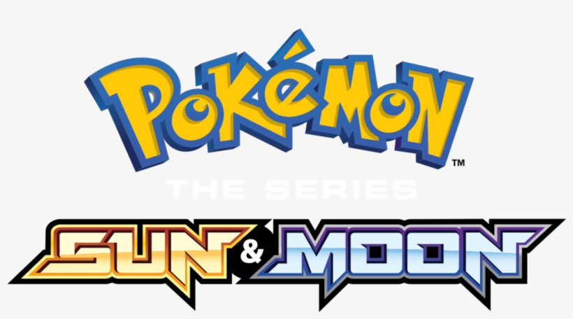 Pokémon The Series - Pokemon Sun And Moon Anime Logo, transparent png #7831099