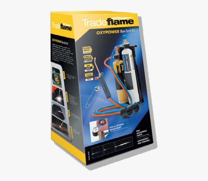 Tradeflame Oxypower Blow Torch Kit Pi211412 - Headphones, transparent png #7831263