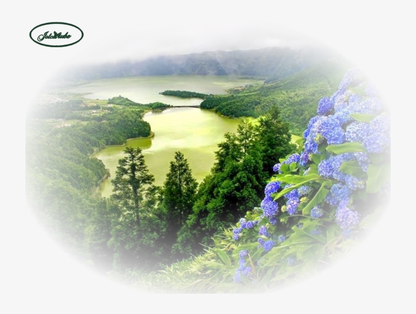 "landscapes Png - Lagoa Das Sete Cidades, transparent png #7832058