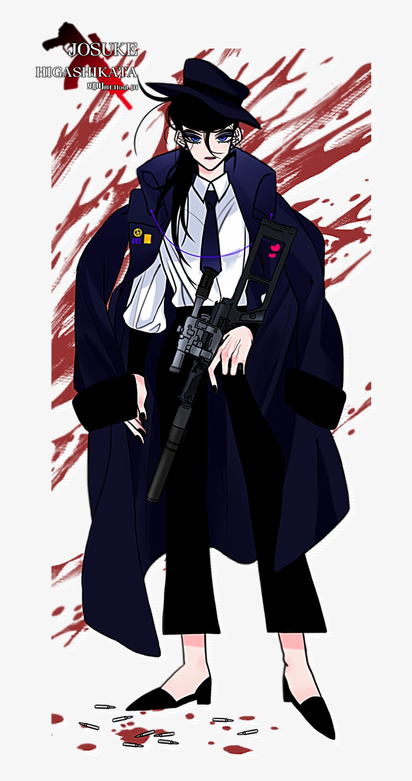 4부 히가시카타 죠스케ts - Cartoon, transparent png #7832337
