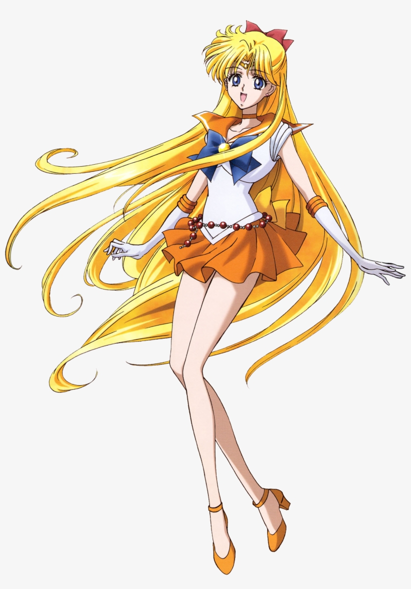 Sailor Venus - Sailor Venus Crystal, transparent png #7832366