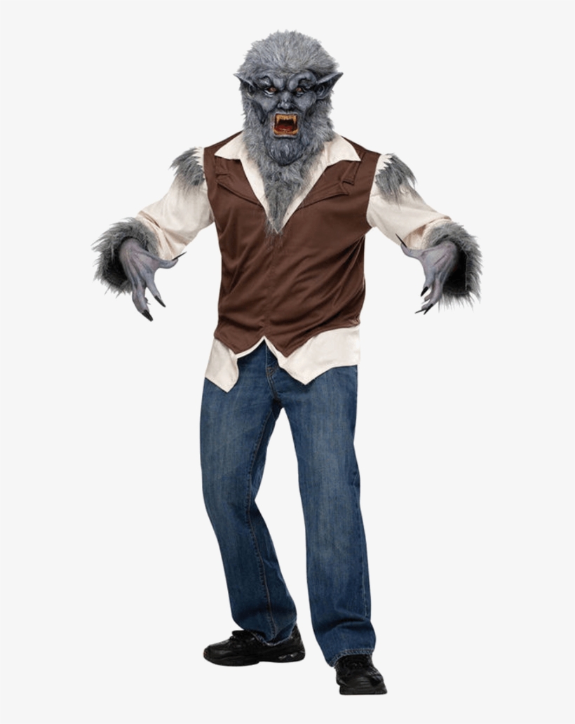 Wolfman Costume, transparent png #7832418