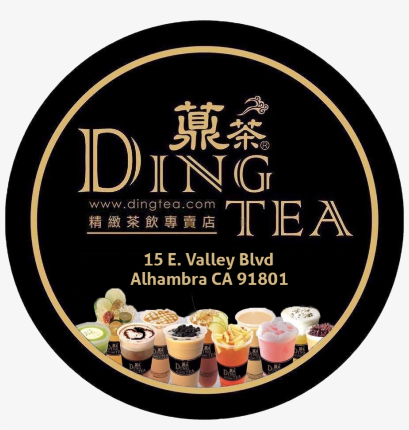 Ding Tea Alhambra - Ding Tea Logo Png, transparent png #7832506