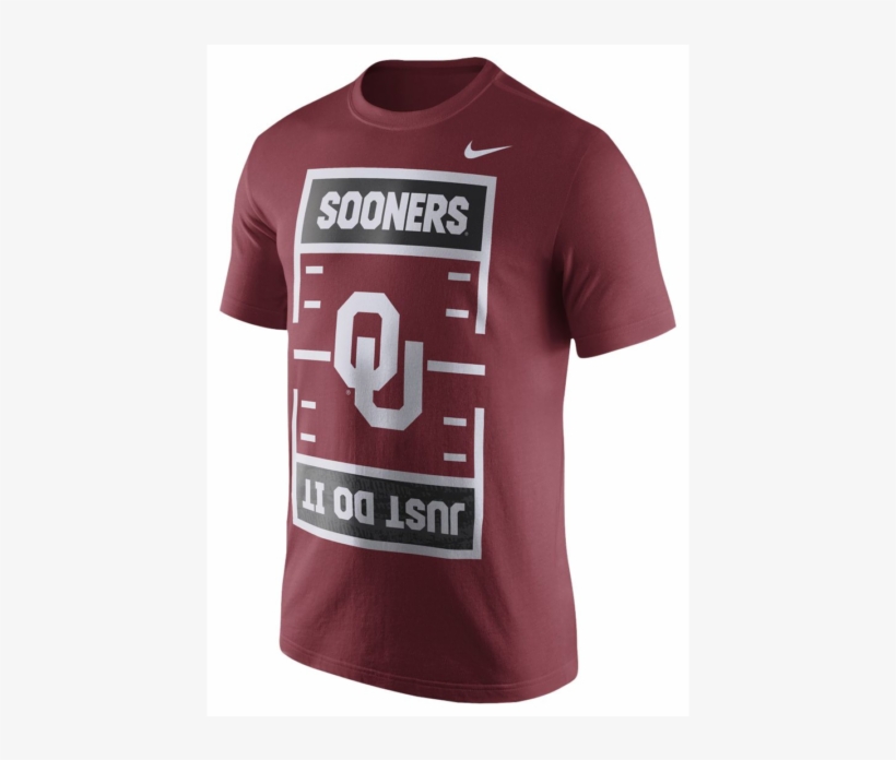 Oklahoma Sooners Tide Nike Men's Just Do It Field T - Oklahoma Sooners, transparent png #7832579