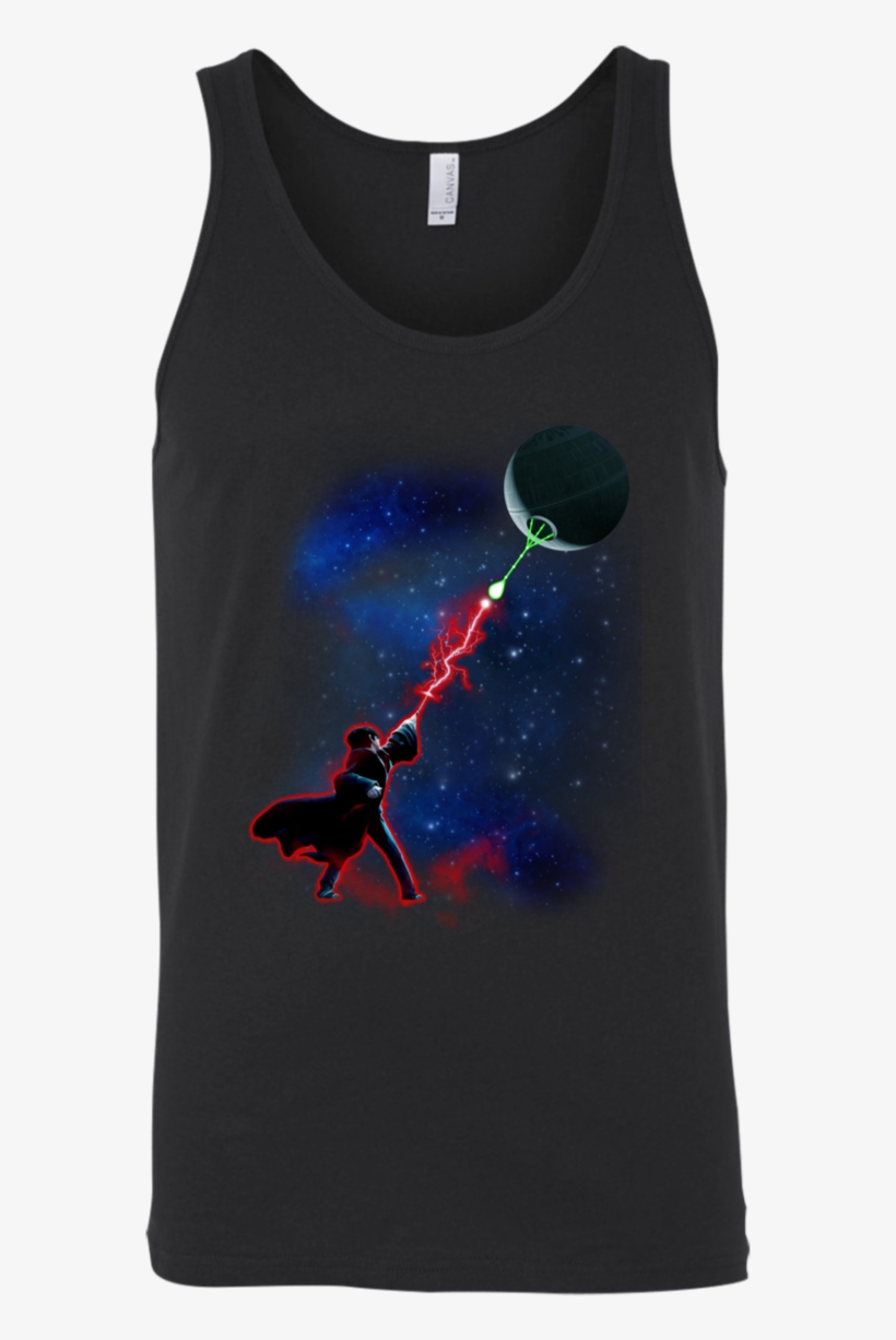 Harry Potter Death Star Mashup Star Wars Shirt Unisex - Active Tank, transparent png #7832860
