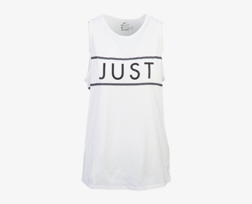 Nike Just Do It Racerback Tank - Active Tank, transparent png #7832990
