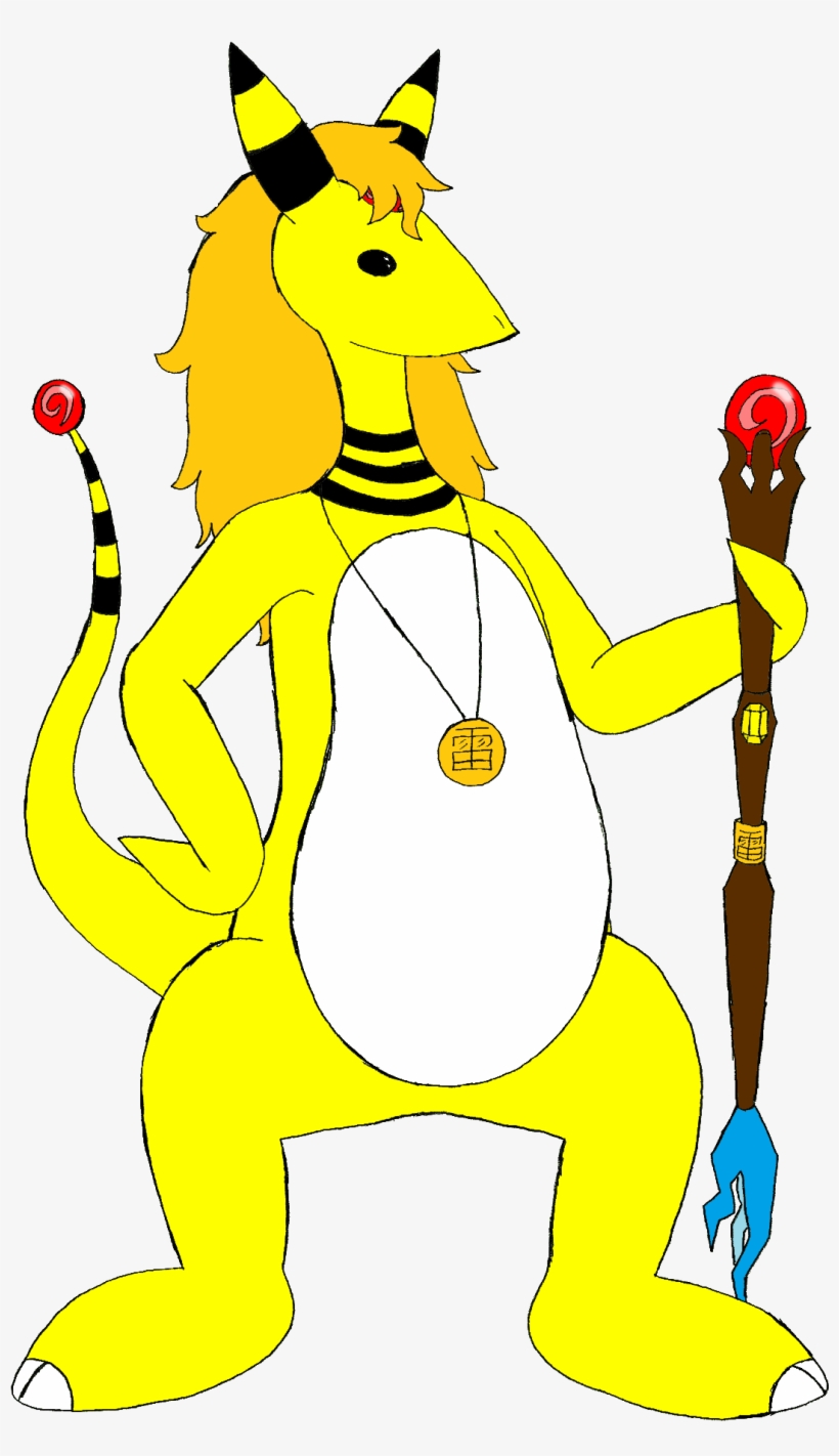 Lord Ampharos Ix - Cartoon, transparent png #7832992