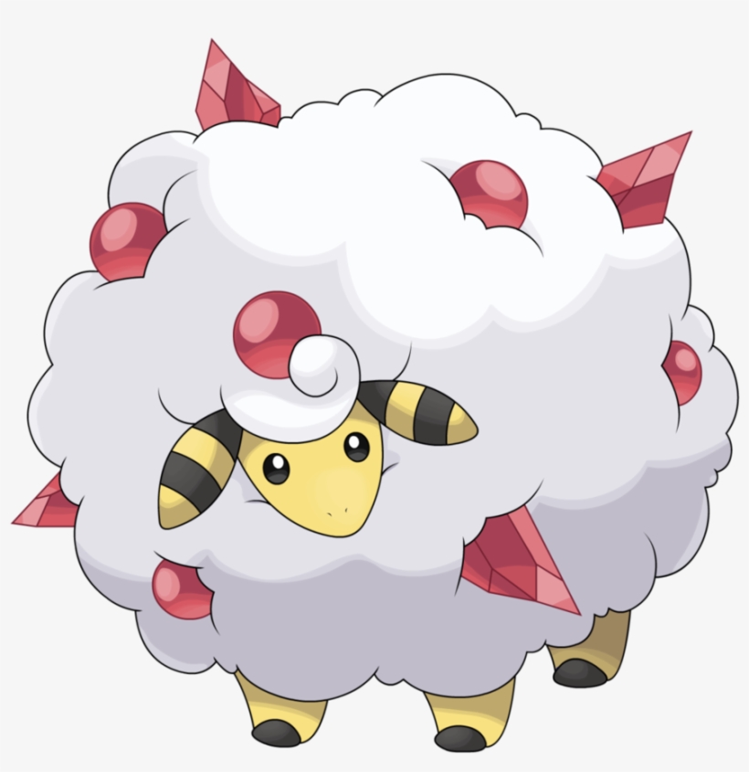 Jordan Roberts - Crystal Ampharos, transparent png #7833307