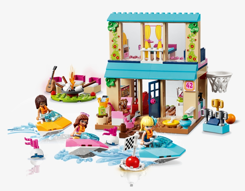 Lego Stephanie's Lakeside House, transparent png #7833496
