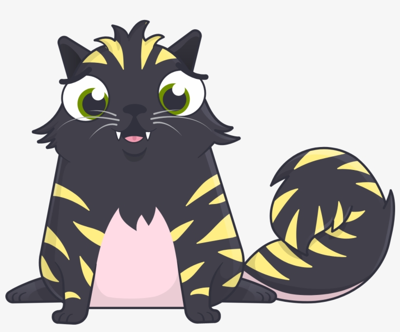 Cat Yawns, transparent png #7834238