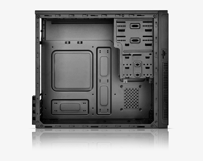 Classical Small Case Management - Deepcool Frame Micro Atx Case, transparent png #7834442