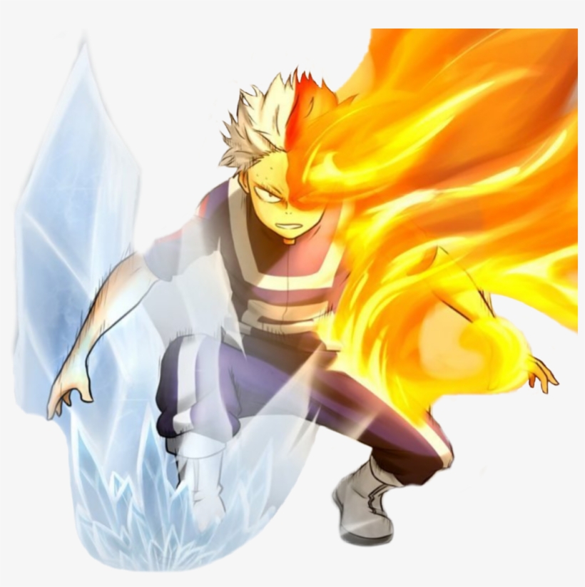 Shototodoroki Sticker - Cartoon, transparent png #7835134
